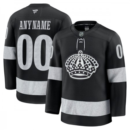 Miesten NHL Los Angeles Kings Pelipaita Custom 2025-26 Fanatics Premium Alternate Musta